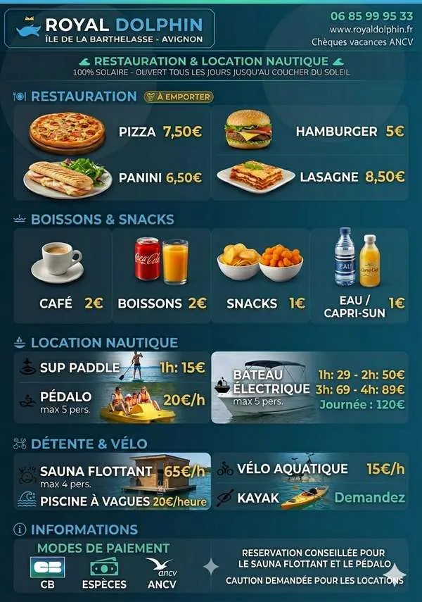 Menu Royal Dolphin